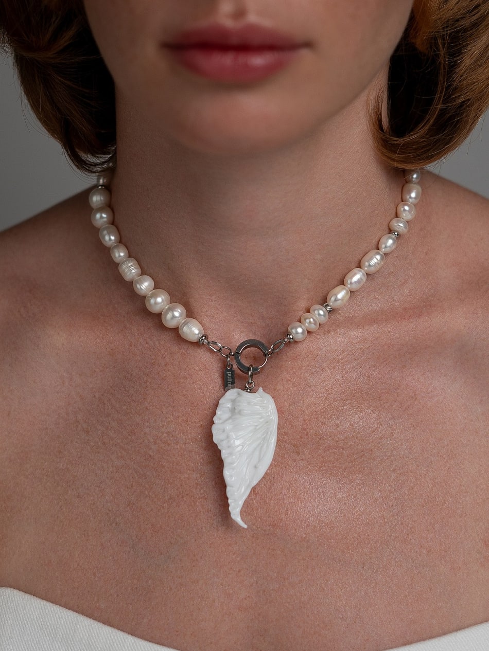 Pendant "White Wing" image 3