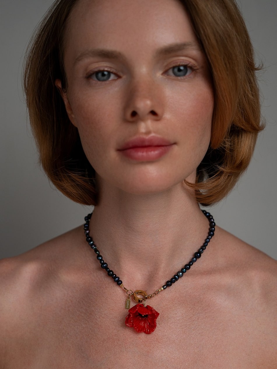 Pendant "Wild Poppy" image 10