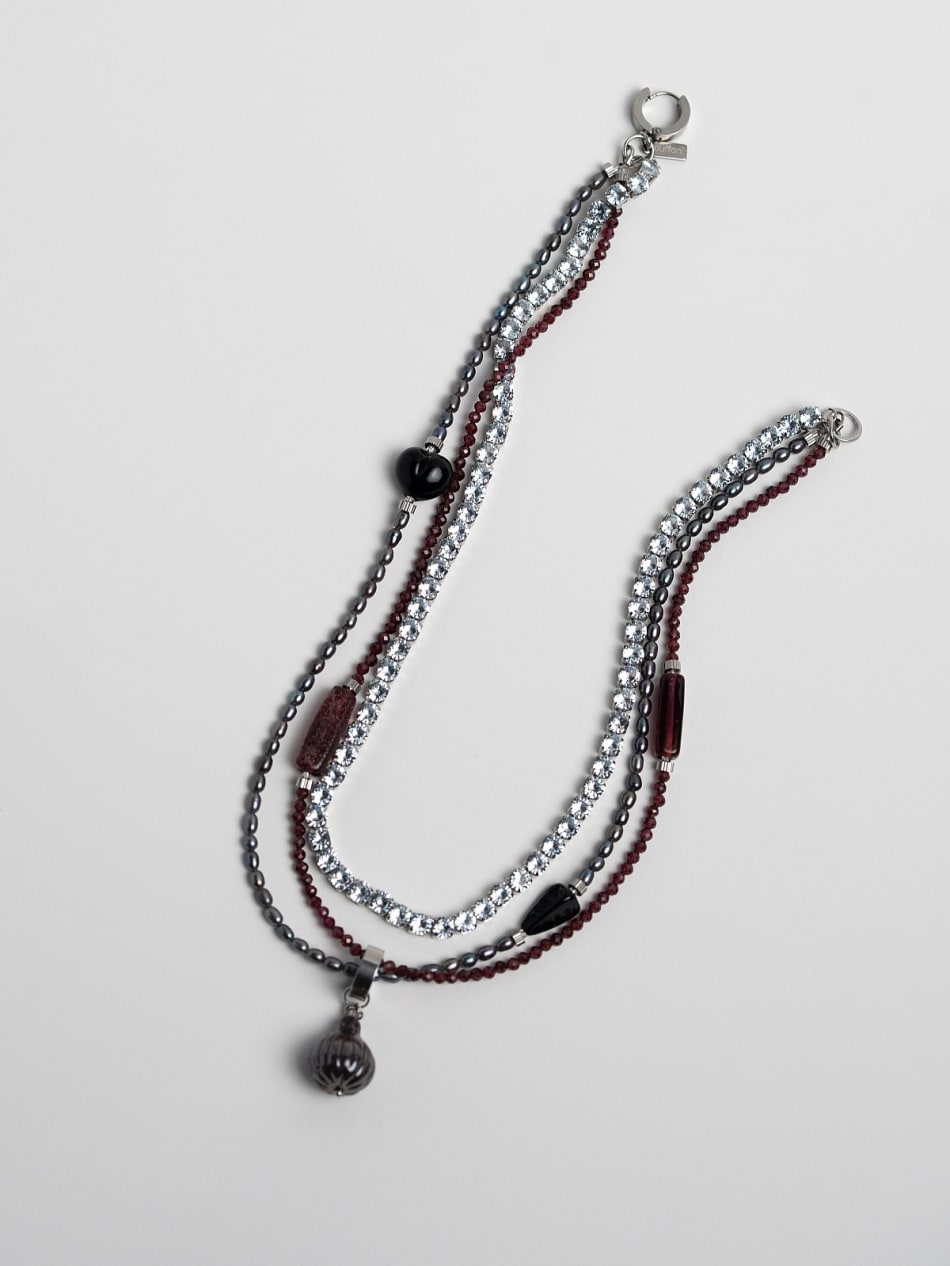 Necklace “Plum Fig” image 1