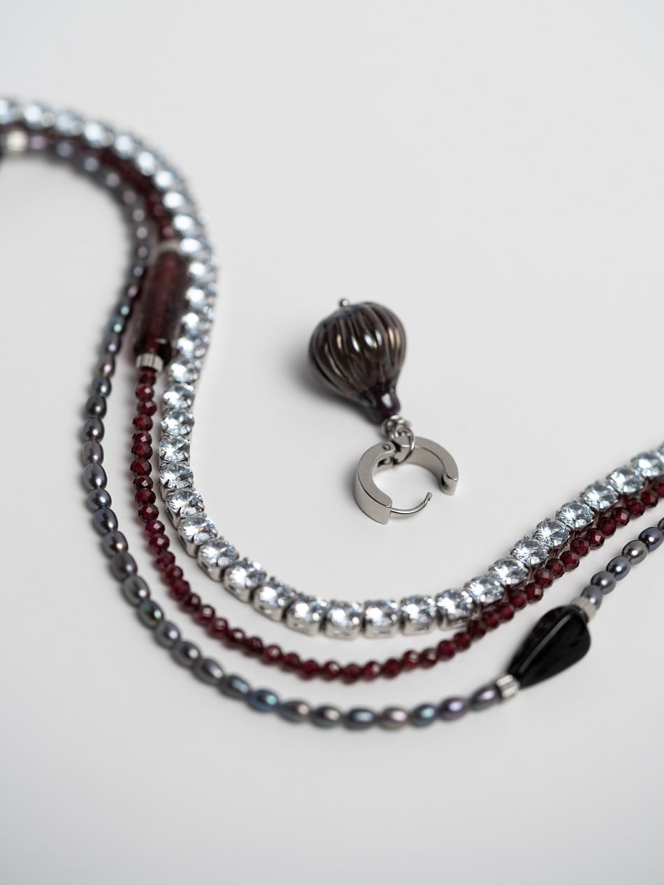 Necklace “Plum Fig” image 5