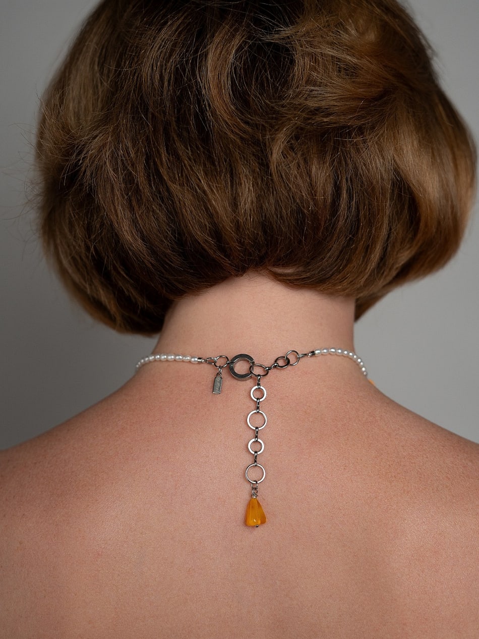 Choker “Aperol Rose” image 10