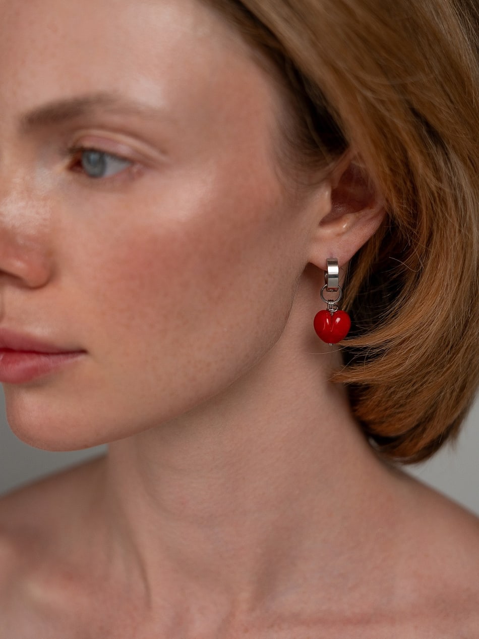 Серьги "Wild Poppy" image 6