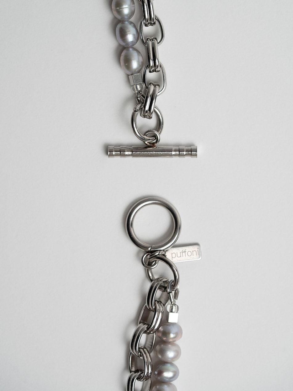 Necklace “Grey Obsession” image 6