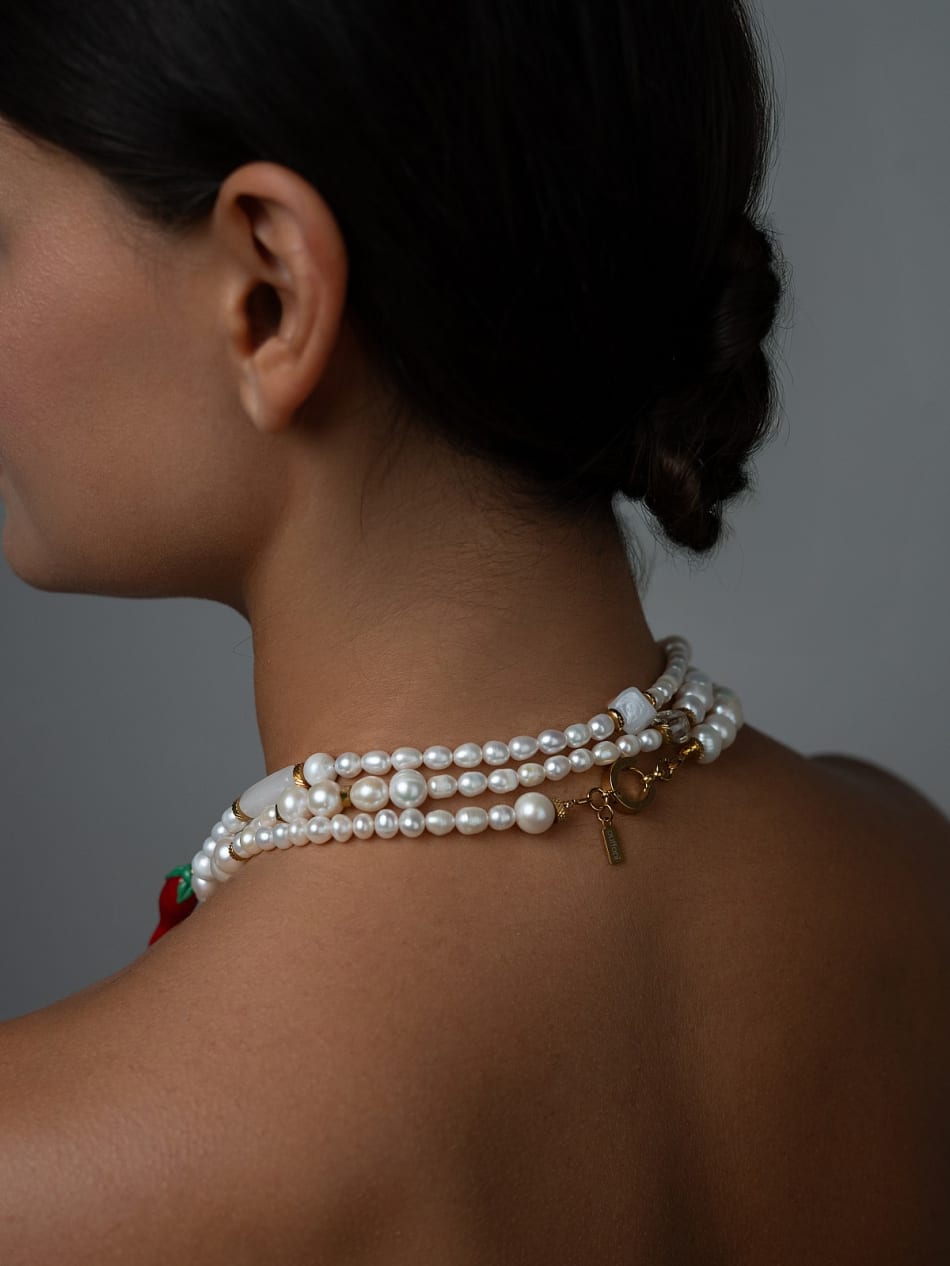 Necklace "Devil's kiss" image 6