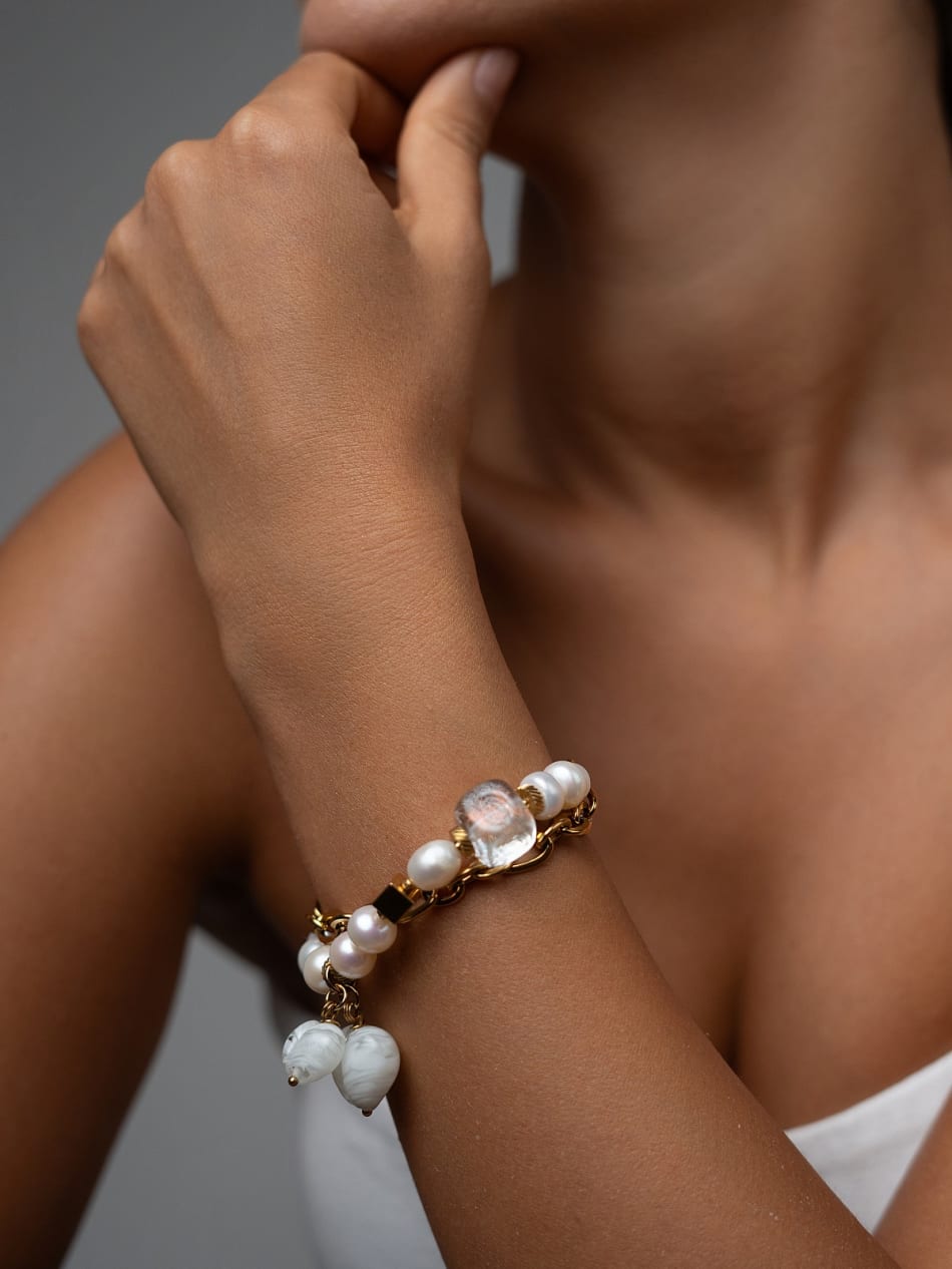 Bracelet “Golden Milk” image 3