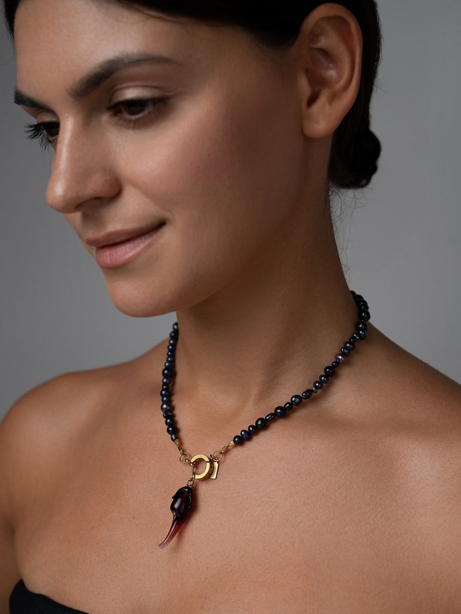 Necklace “Hot After Dark” image 12