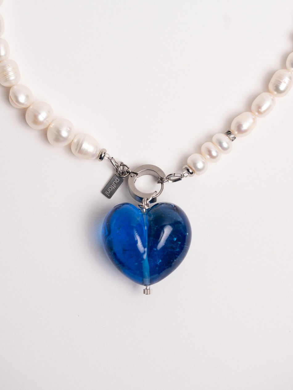 Necklace “Ocean Heart Gloss” image 5
