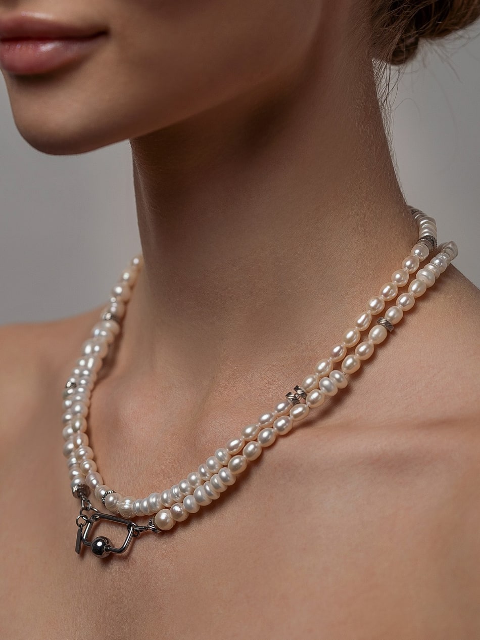 Necklace "Dark Star Elegance" image 7