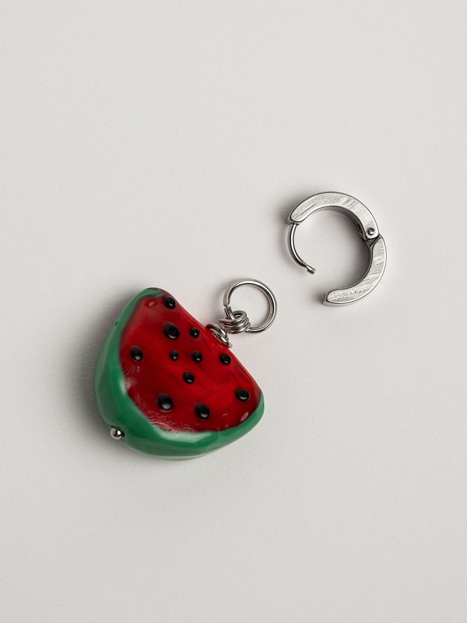 Necklace «Black Watermelon» image 5