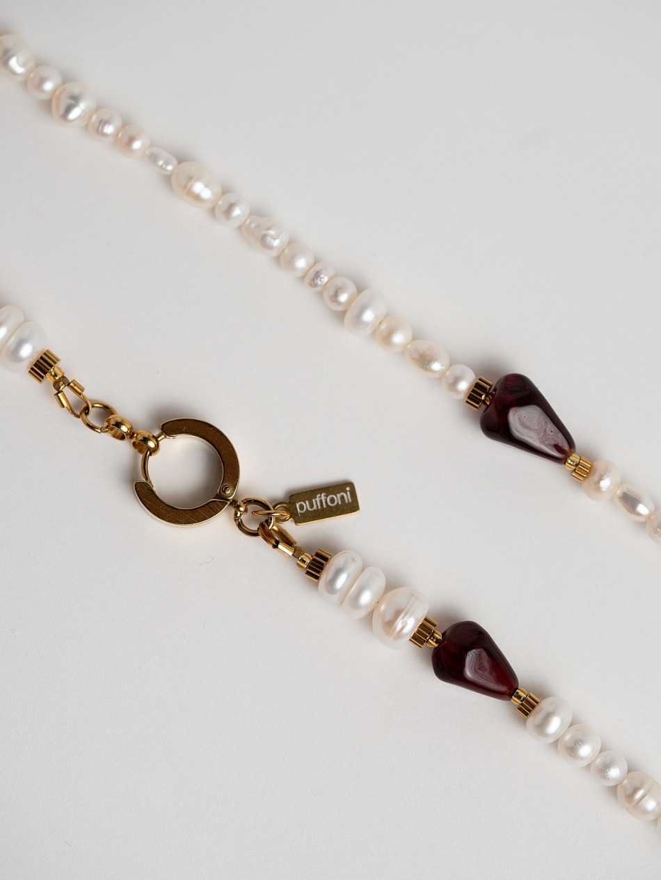 Necklace "Pomegranate Seeds" image 3