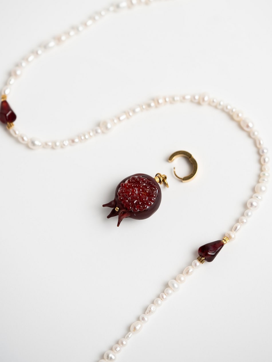 Necklace "Pomegranate No. 1" image 6