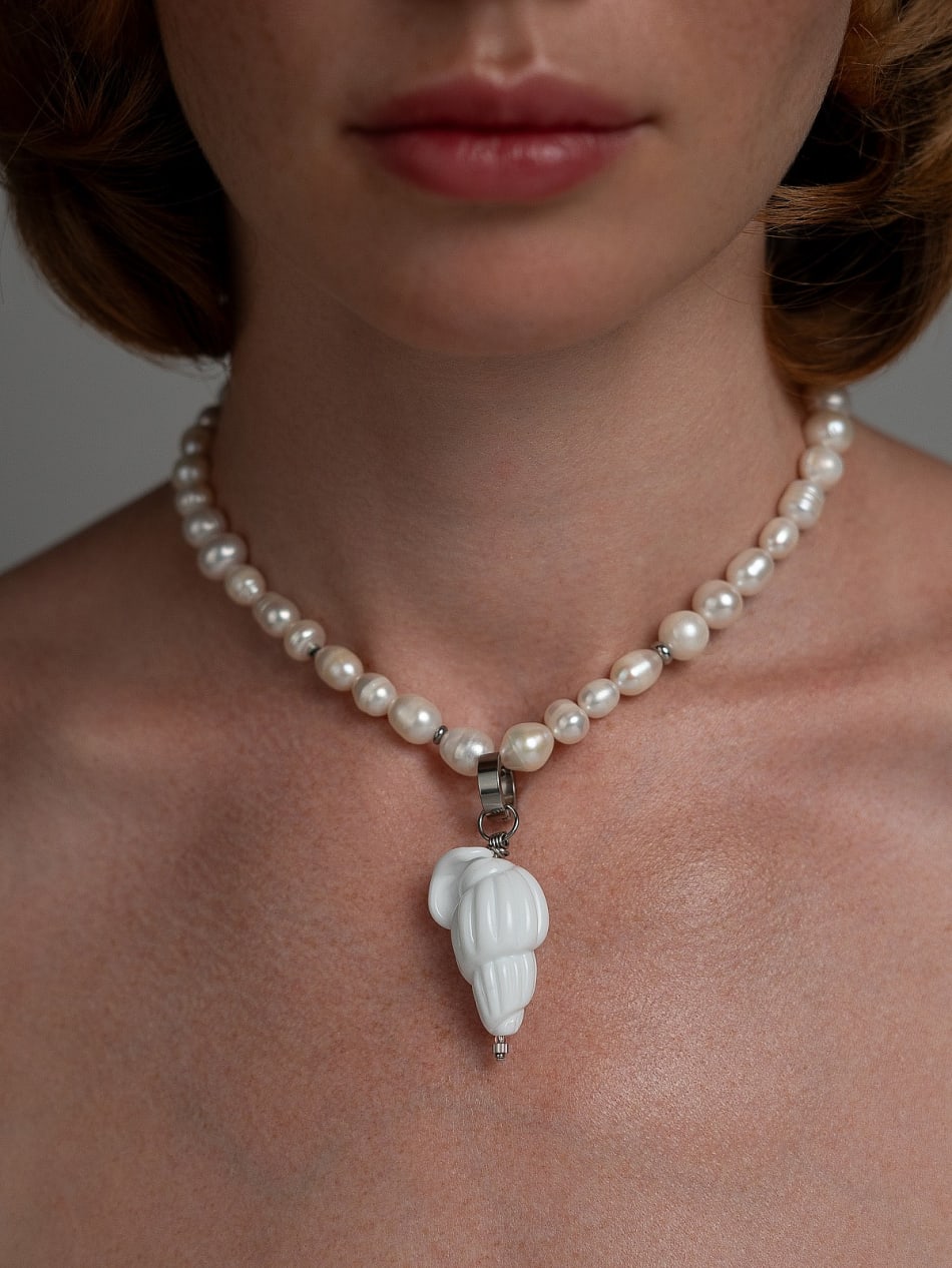 Колье "Porcelain Shell" image 3