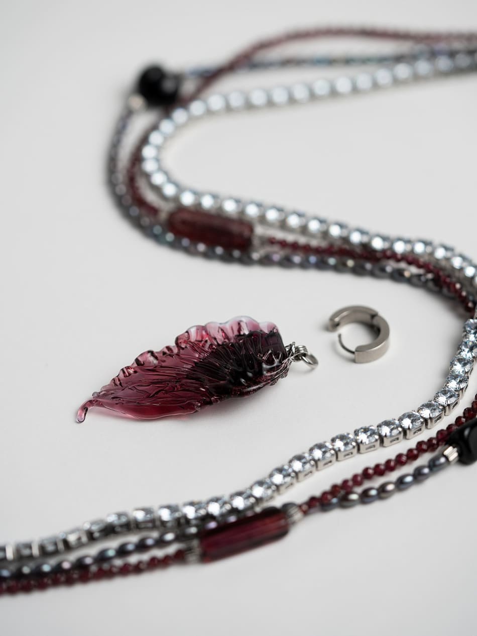Necklace "Dark Romance" image 3