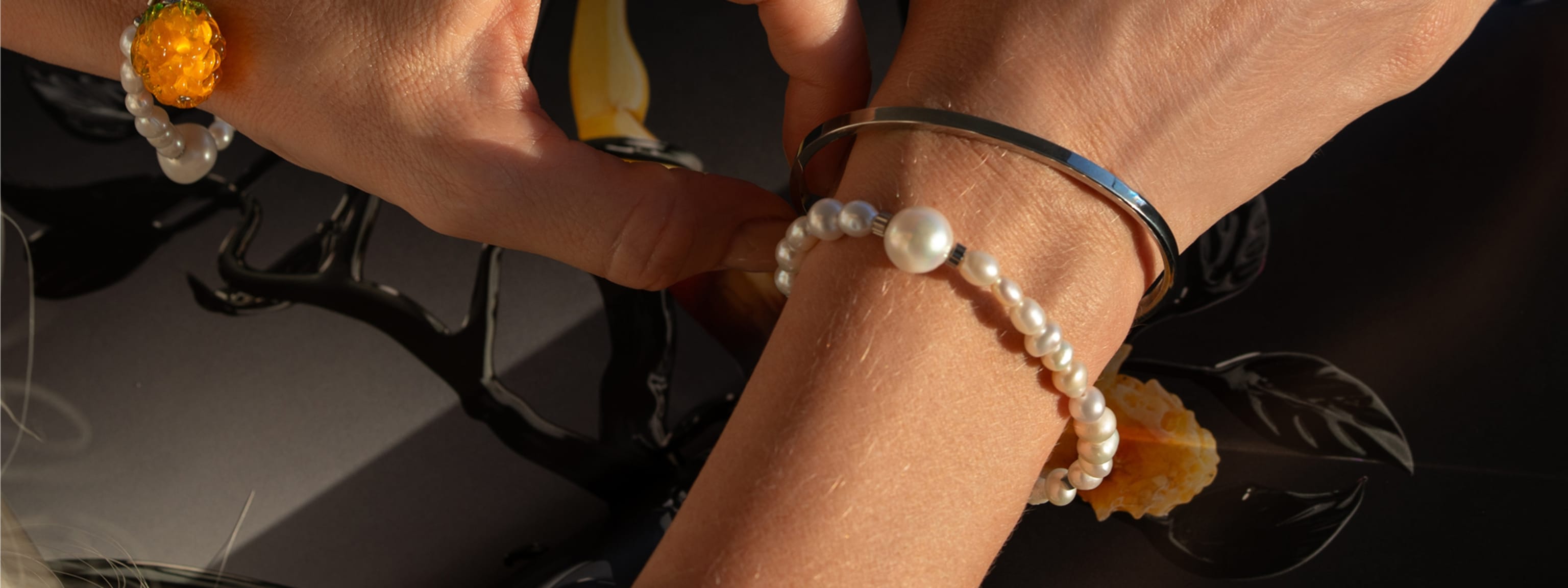Pearl bracelets