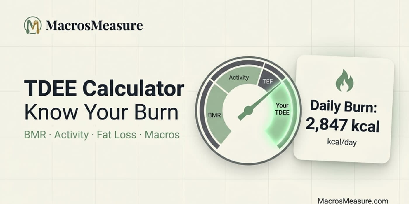 What Is Total Daily Energy Expenditure and Why Your Calorie Target Depends on It ? β MacrosMeasure