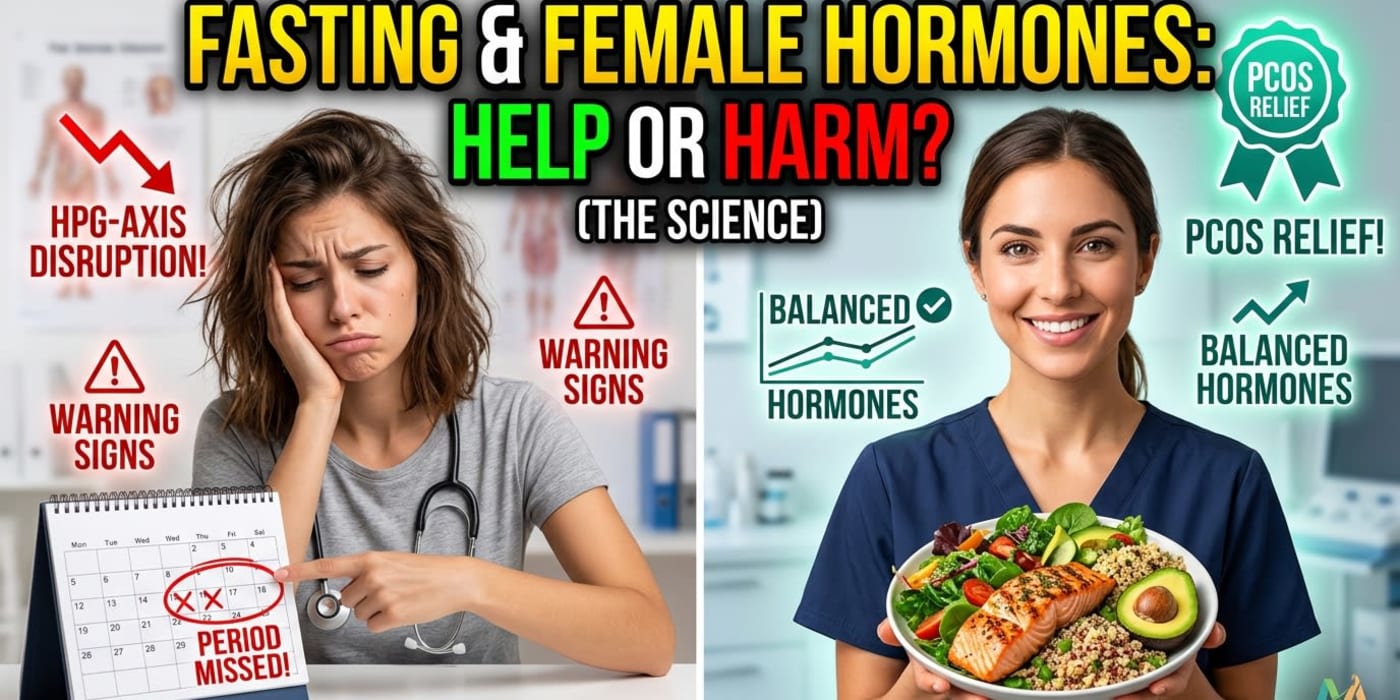 Intermittent Fasting and Women's Hormones: Why Your Cycle Might Be Telling You Something — MacrosMeasure