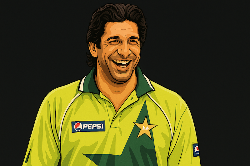 Wasim Akram: The Sultan of Swing Who Made Fast Bowling an Art