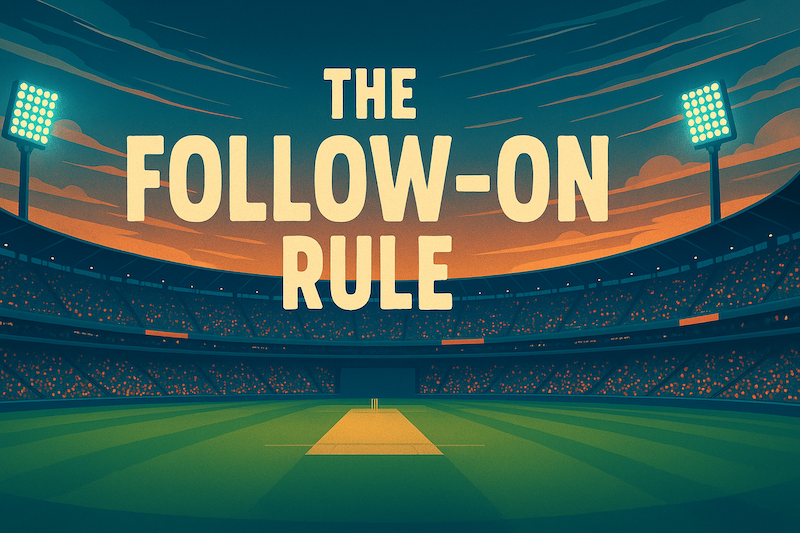 The Follow-On Rule: Cricket’s Boldest Gamble Explained