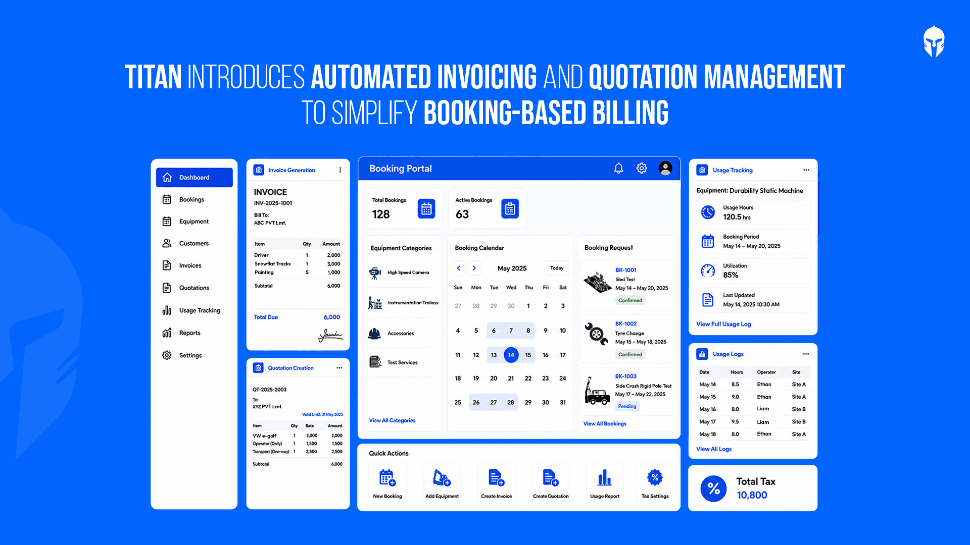 Integrated Invoicing & Quotation Management System