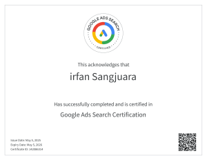 Google Ads Search Certification