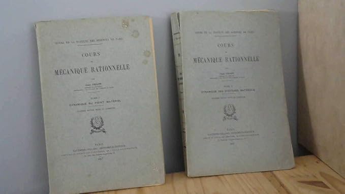 Cours De Mecanique Rationnelle