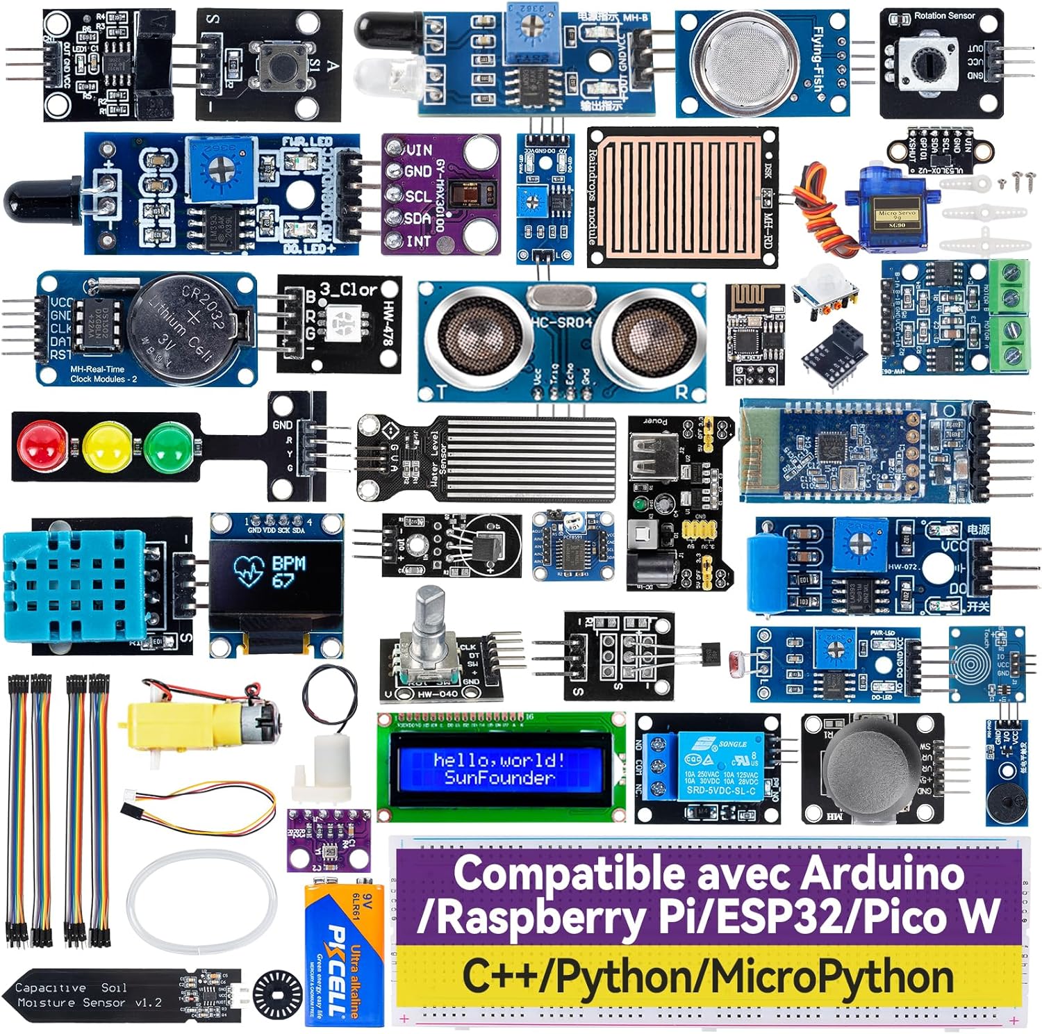 Sunfounder Kit De Capteur