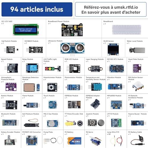 Vue 7 de Sunfounder Kit De Capteur