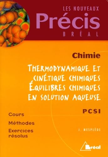 Thermodynamique Et Cinetique Chimiques