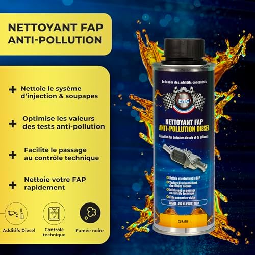 Vue 2 de Erc Nettoyant Fap Antipollution