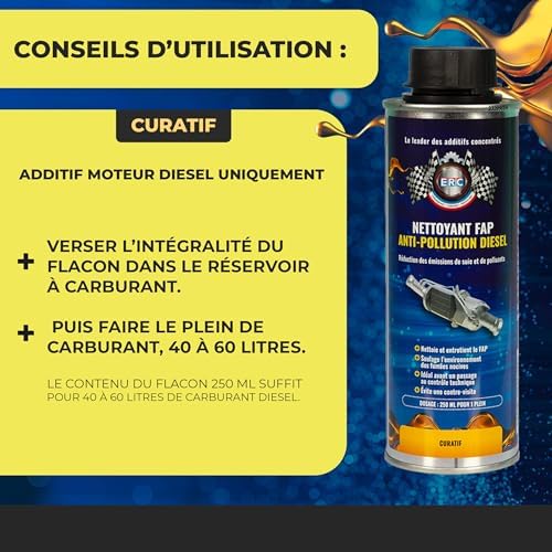 Vue 3 de Erc Nettoyant Fap Antipollution