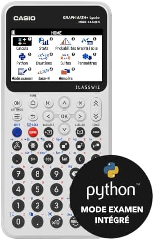 Vue 2 de Casio Graph Math Calculatrice