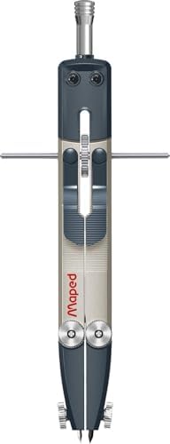 Vue 4 de Maped Compas Technique Metal