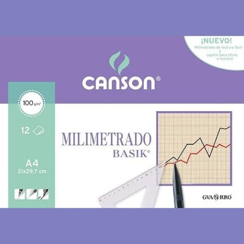 Vue 3 de Canson Papier Millimetre Pages