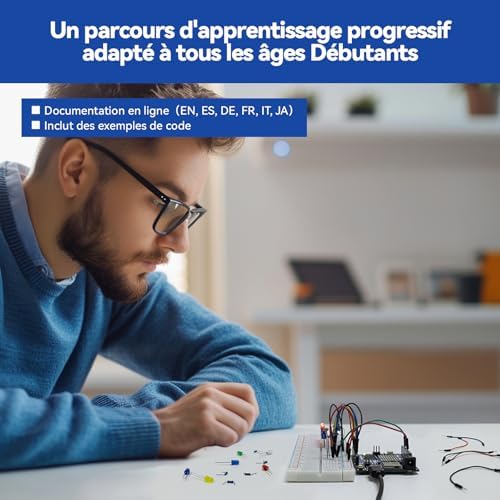 Vue 4 de Sunfounder Kit Explorateur Elite