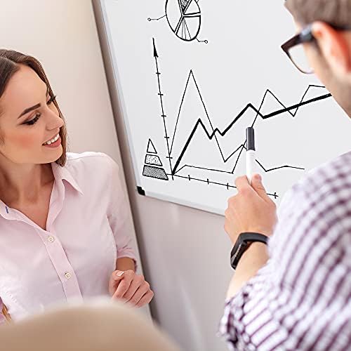 Vue 5 de Amazon Basics Tableau Blanc