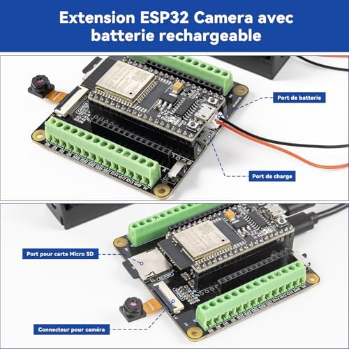 Vue 3 de Sunfounder Kit Ultime Esp