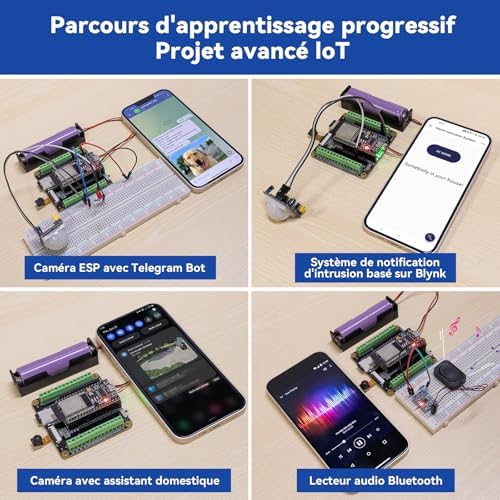 Vue 5 de Sunfounder Kit Ultime Esp