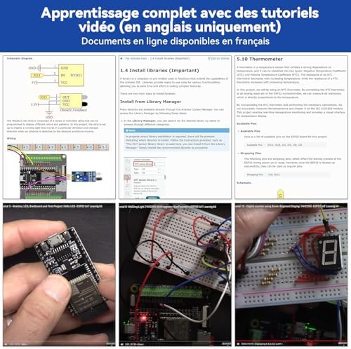 Vue 6 de Sunfounder Kit Ultime Esp