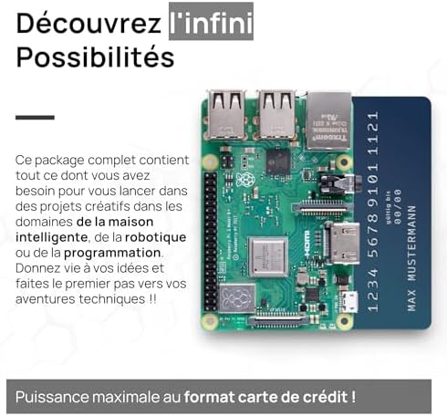 Vue 5 de Raspberry Pi Kit