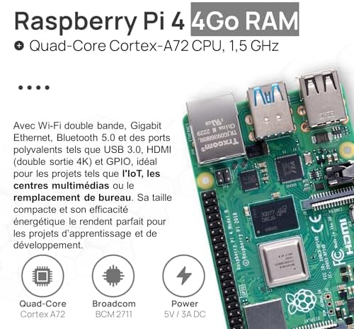 Vue 5 de Raspberry Pi Go Starter