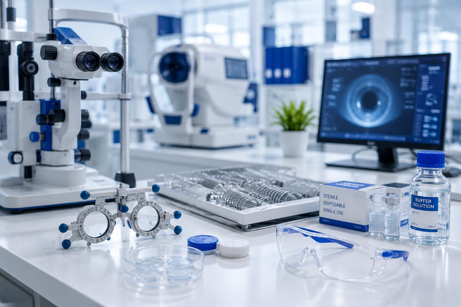 Ophthalmic examination clinic