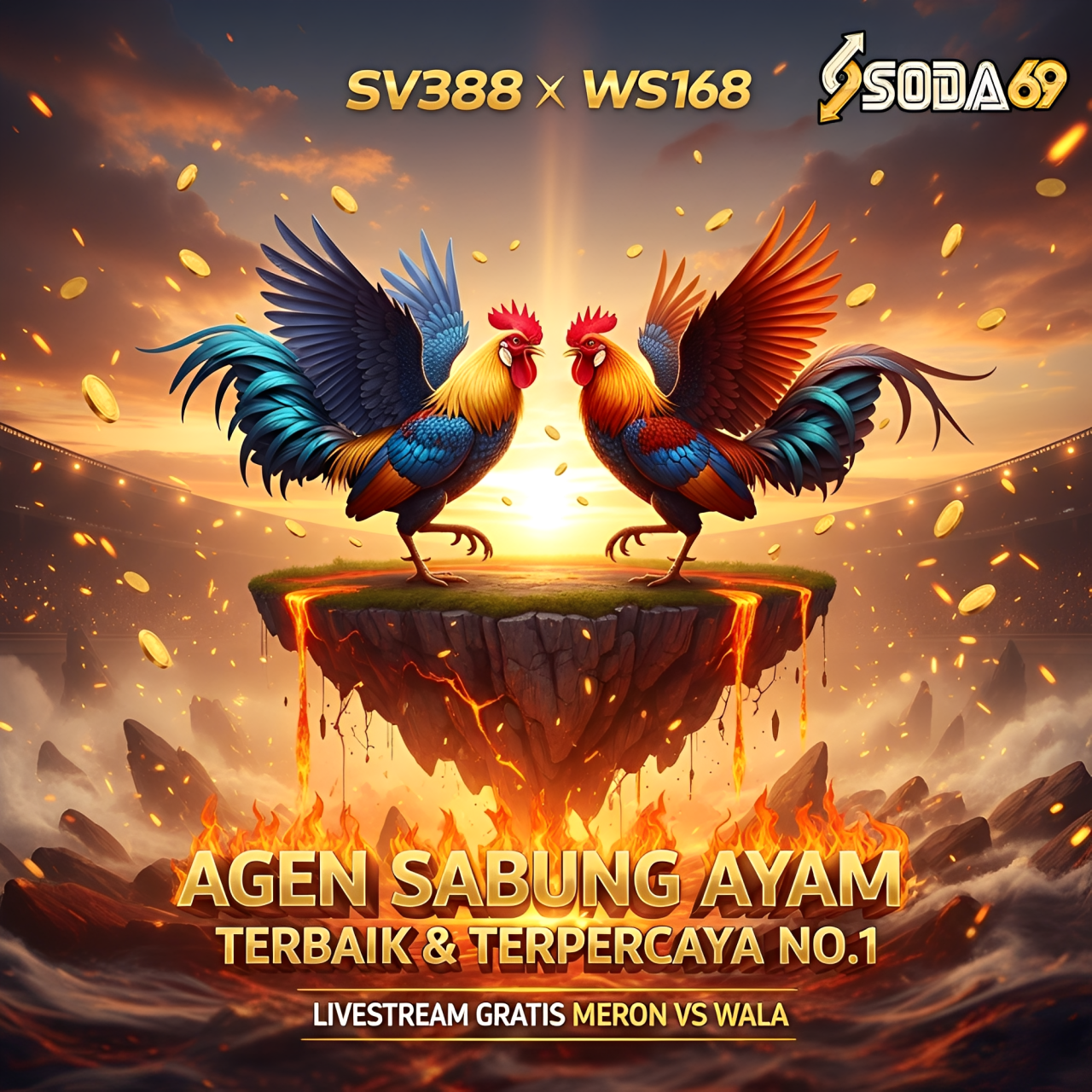 Tim profesional bekerja di ruang kantor modern dengan aksen emas