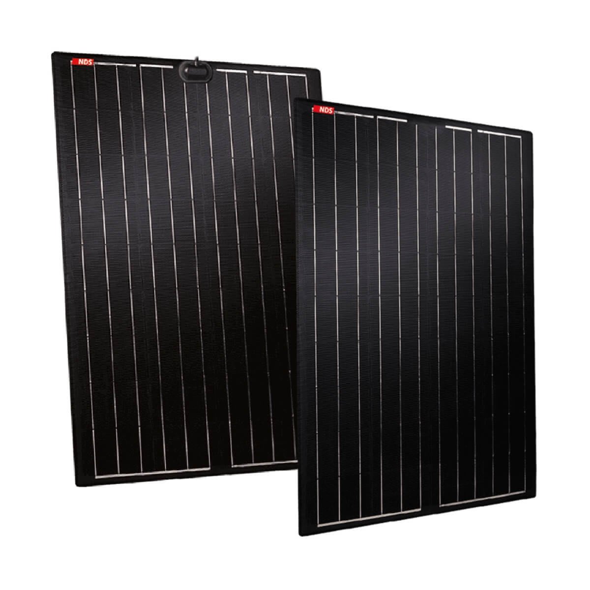 NDS Energy 105W Semi-Flexible Solar Panel - Front or Rear Junction Box