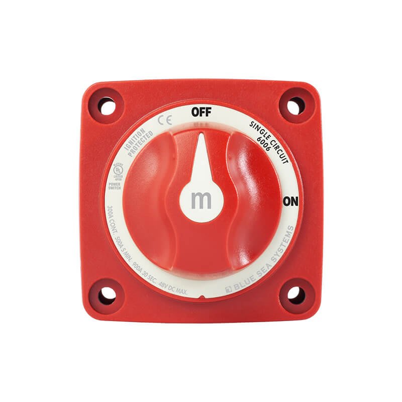 Blue Sea 300A Switch - Mini On/Off Switch