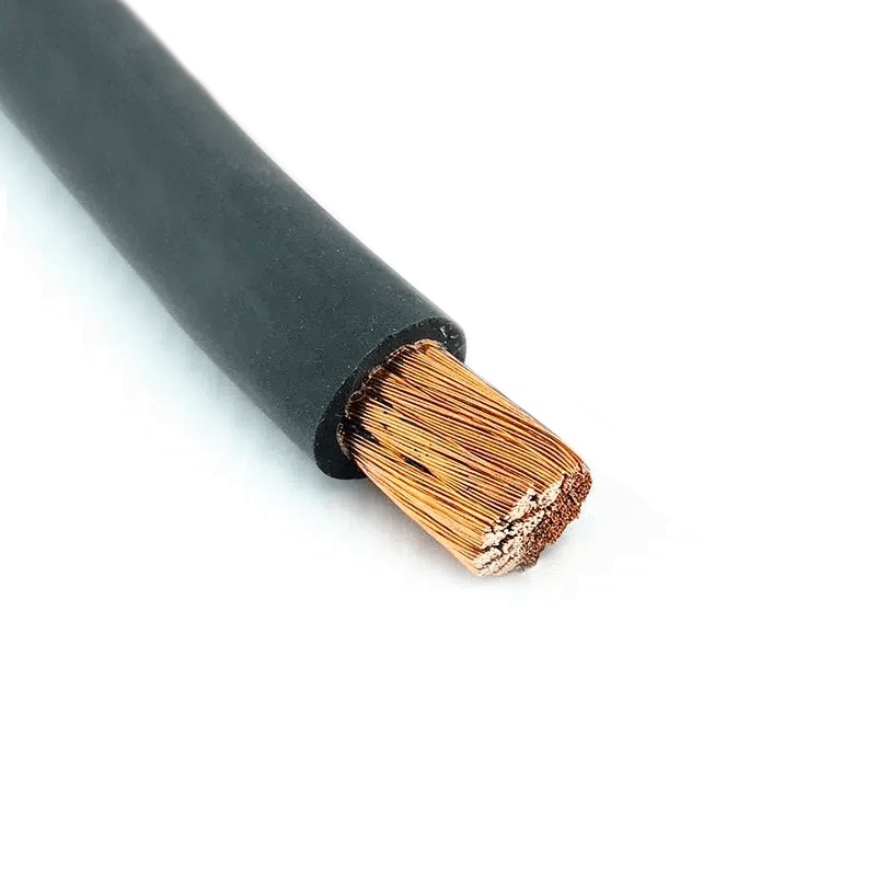 thumbnail image 2 of DC Audio 1/0 Gauge CCA Power/Ground Wire – 15ft Length, Black 2 of 6