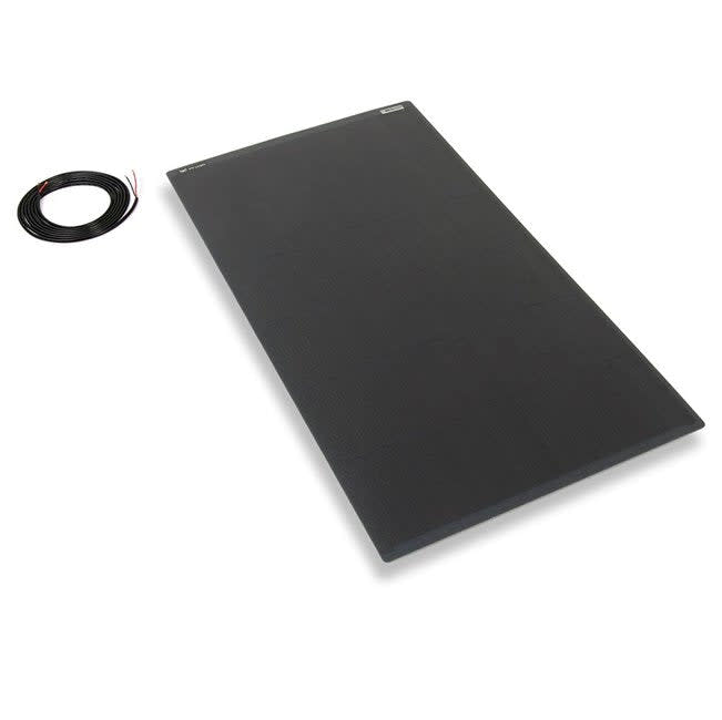 PV Logic 110W Flexi Solar Panel (Black - Rear Junction Box)