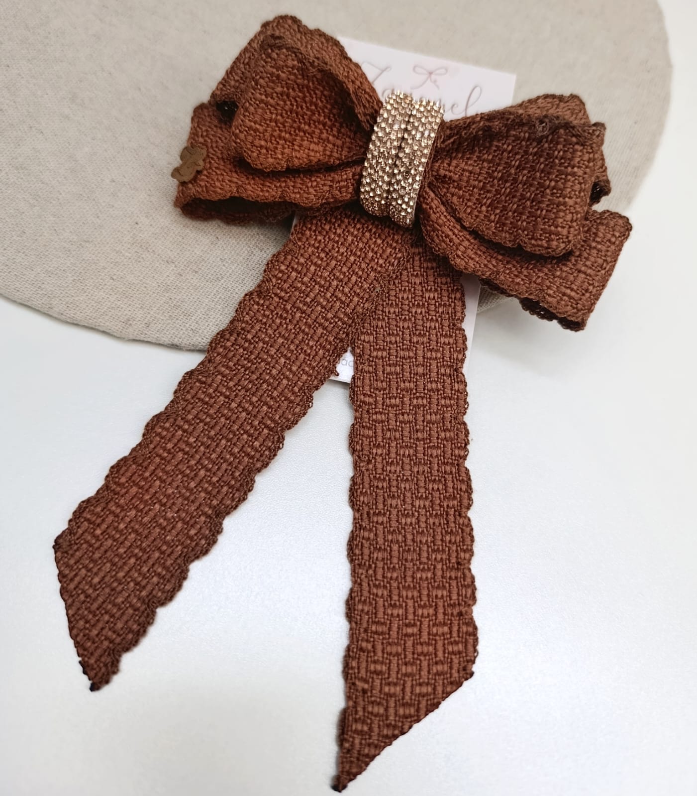 Laço Linho Terracota Premium