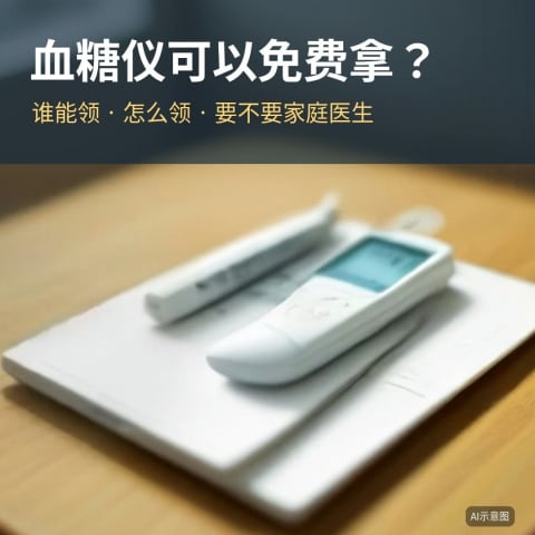 血糖仪免费领？先看这篇
