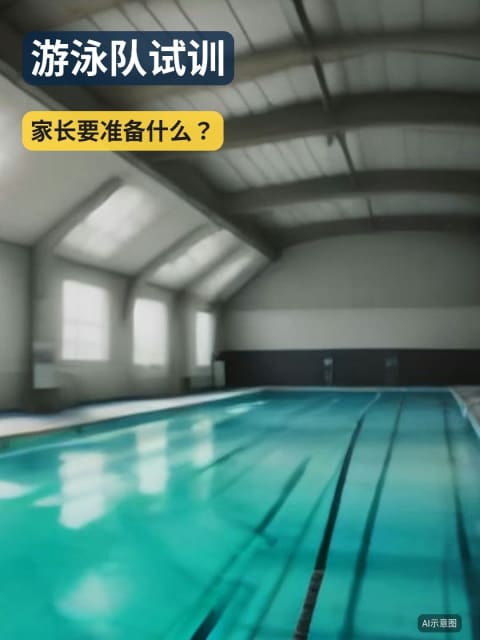 游泳队试训,家长准备啥