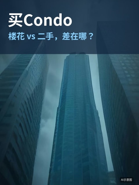 买Condo：楼花vs二手怎么选